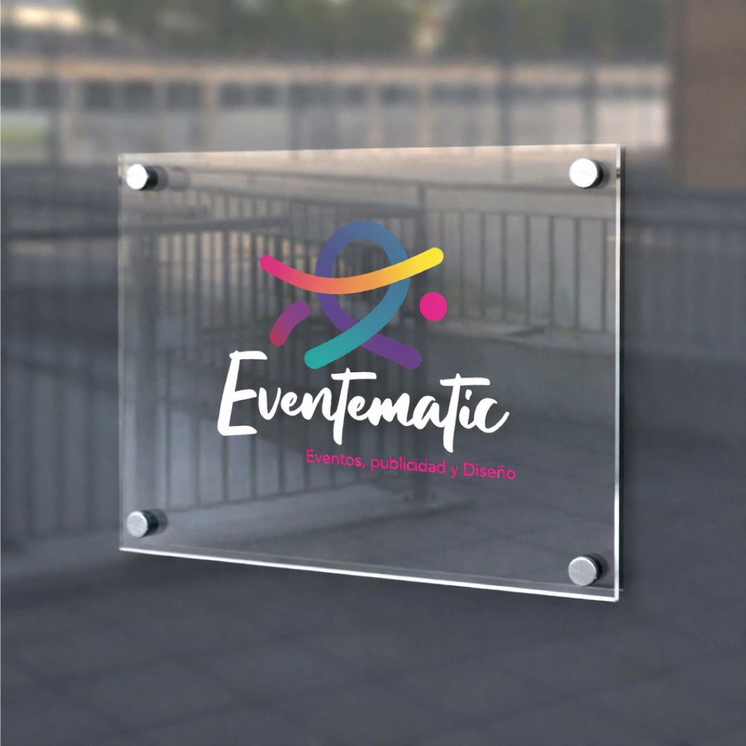 Cartelería en Metacrilato