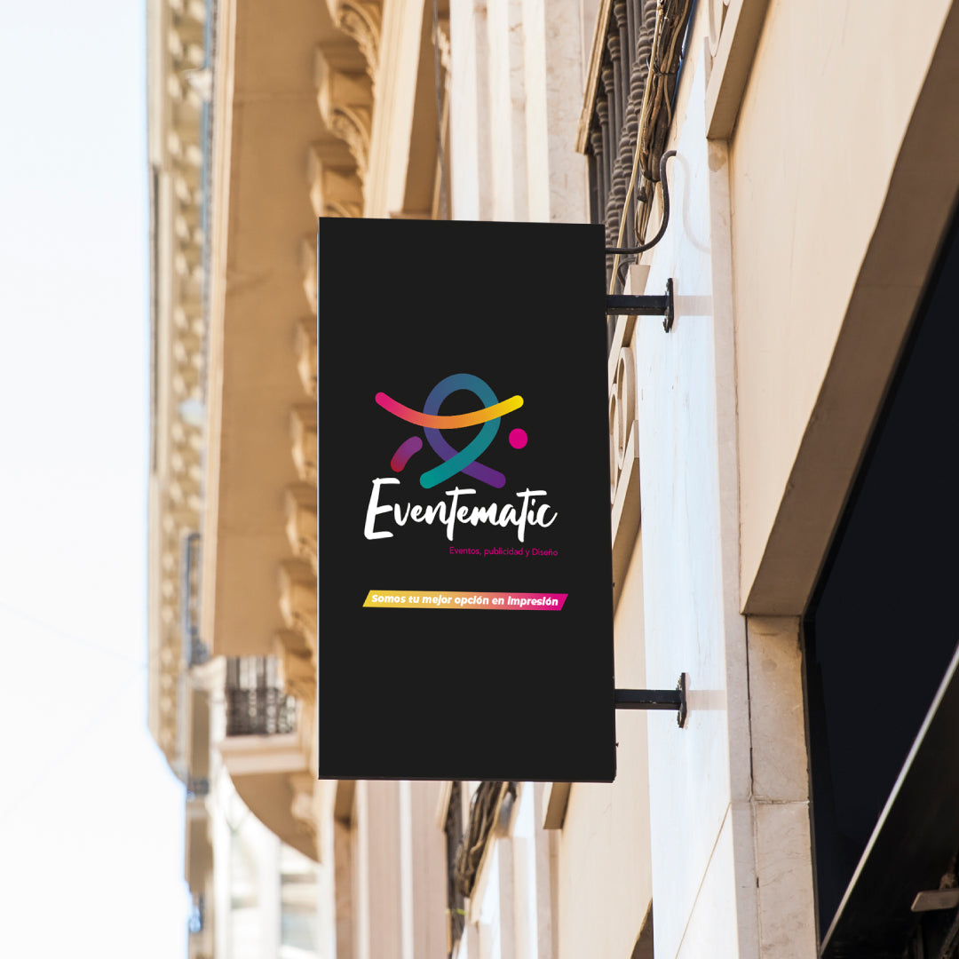 Banderola para fachada personalizada