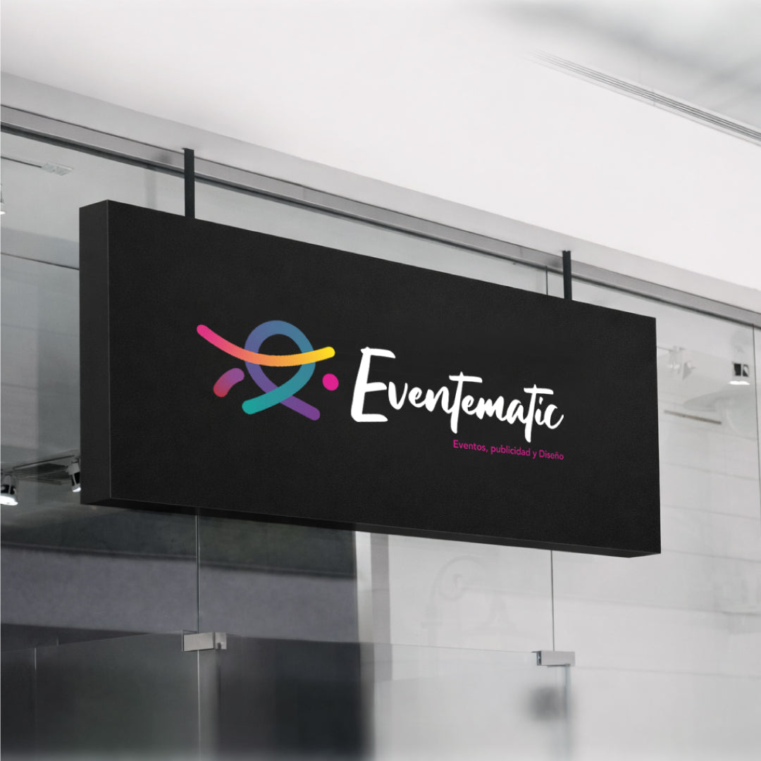 Rótulo luminoso LED para negocios