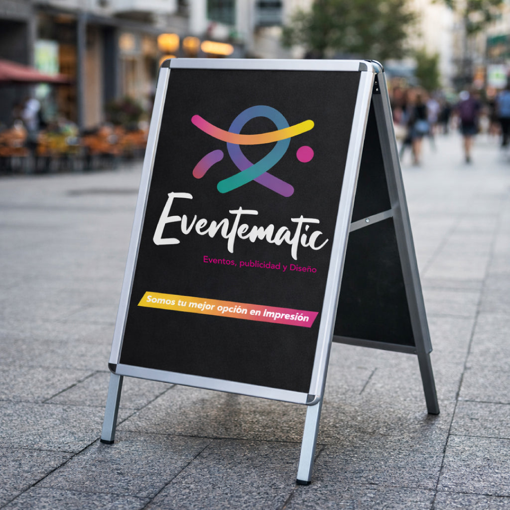 Caballetes publicitarios
