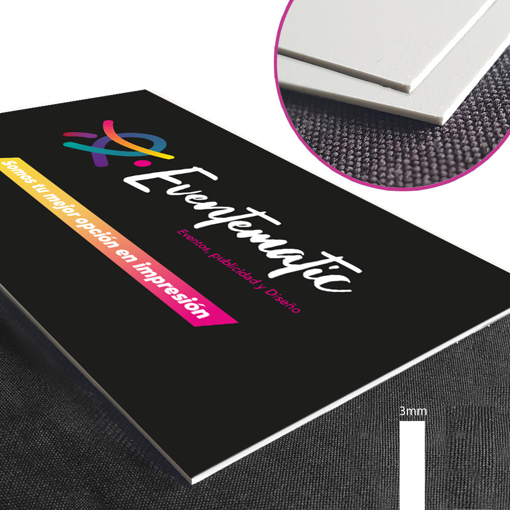 PVC espumado personalizado para cartelería | Impresión UV Madrid