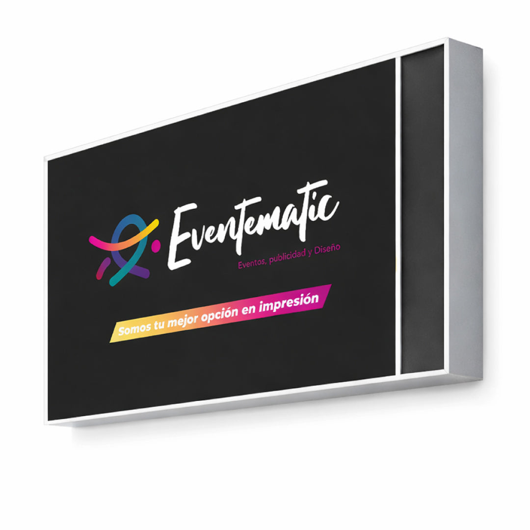 Placa para rótulo luminoso