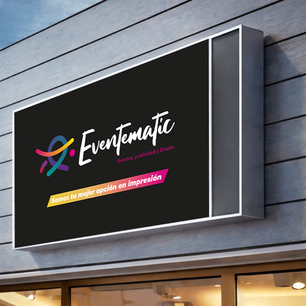 Placa para rótulo luminoso