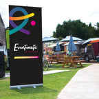 Roll up personalizado para eventos | Display enrollable impreso