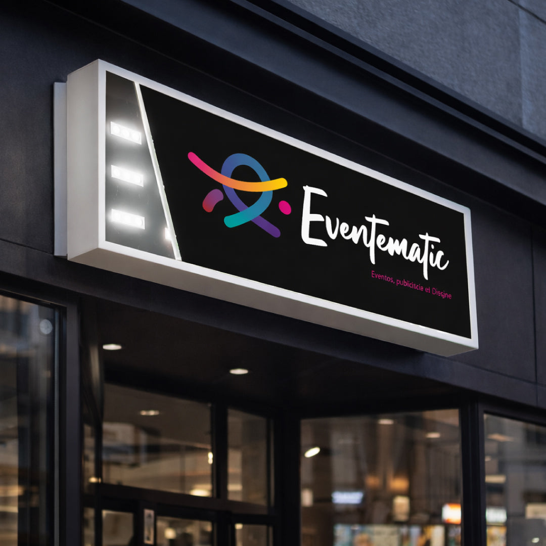 Rótulo luminoso LED para negocios | Fabricación e impresión Madrid