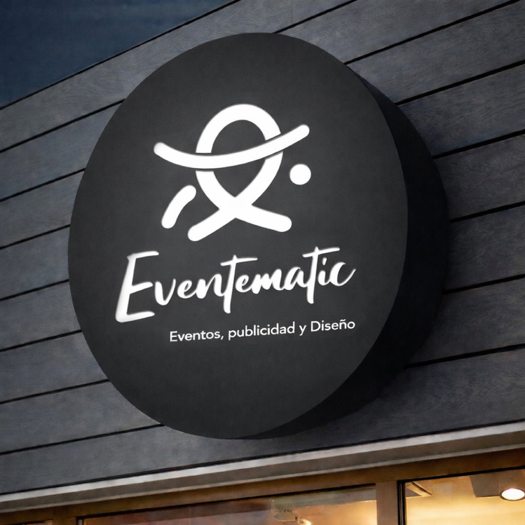 Rótulo bandeja calada redonda