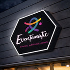 Rótulos luminosos con formas